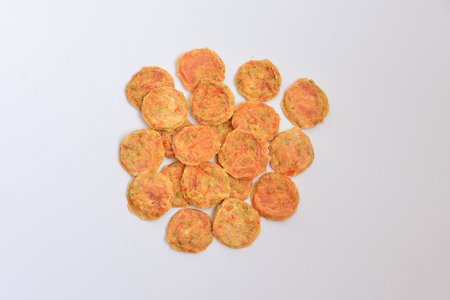 鸡肉蔬菜小圆片